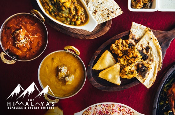 Curries at The Himalayas Nepalese & Indian Cuisine
