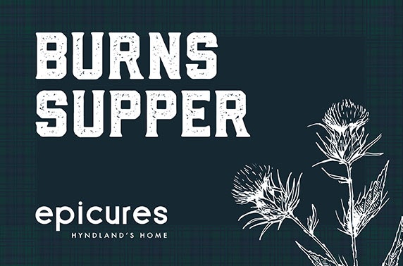 Burns Night at epicures, Hyndland