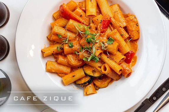 Cafezique West End mains - from £7.25pp