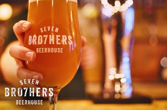 Brand new Seven Bro7hers Beerhouse tasting & small plates