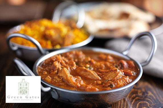 Newly-opened Green Gates Cafe Indian dining, Merchant City - from £6pp