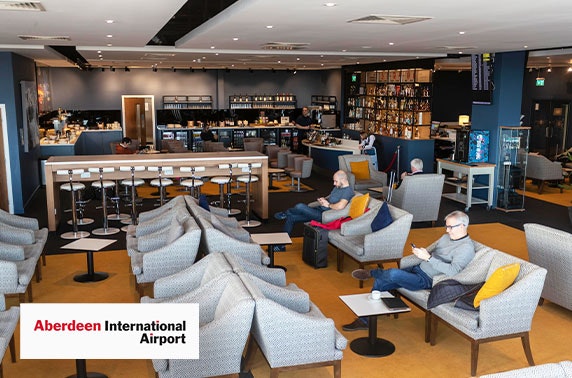 Aberdeen Airport lounge access & priority security