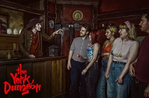 The York Dungeon entry or unlimited pass! 