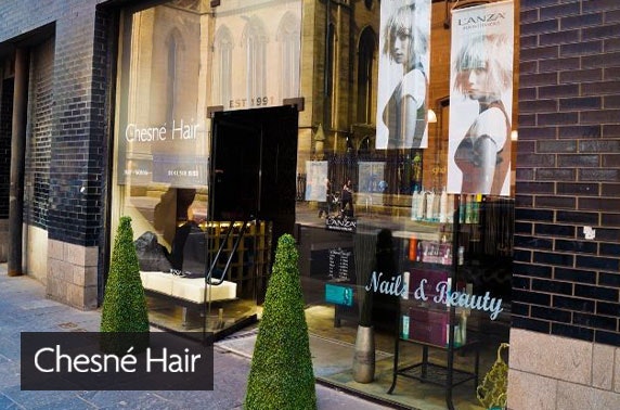Award-winning Chesne Hair treatments, Merchant City