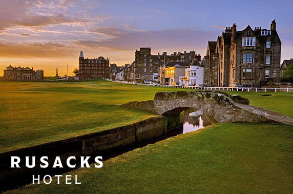 The Rusacks Hotel stay, St Andrews