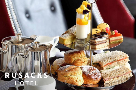 The Rusacks Hotel cream or afternoon tea