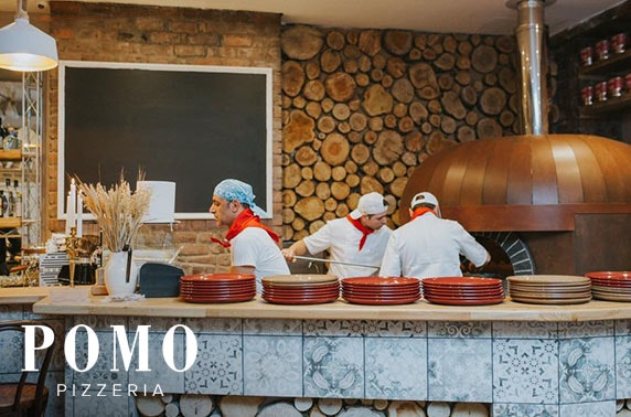 Newly-opened Pomo Pizzeria lunch or dinner voucher