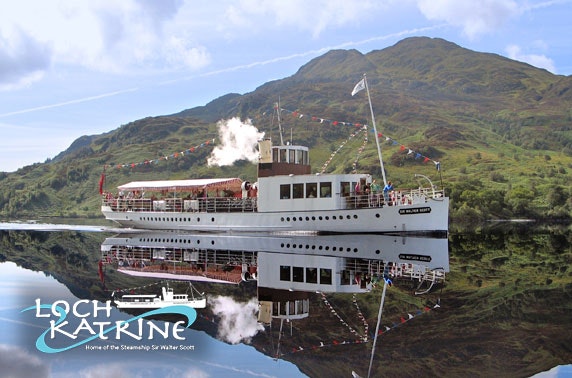 Loch Katrine lodge stay & cruise - from £22.50pppn