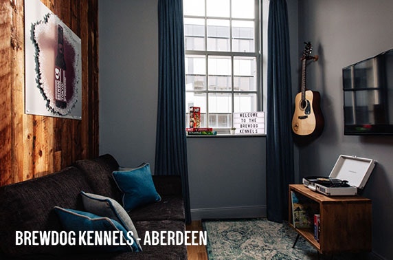 Newly-opened BrewDog Kennels, Aberdeen - £99