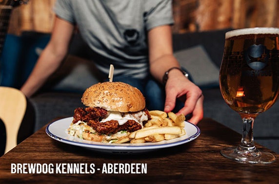 Newly-opened BrewDog Kennels, Aberdeen - £99