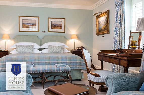 Luxury 5* Links House at Royal Dornoch stay