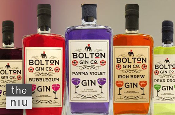 Bolton Gin tasting at the brand-new Niu Loom Hotel