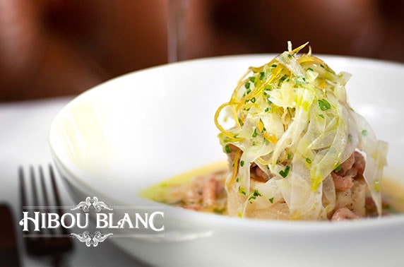 Newly-opened Hibou Blanc dining