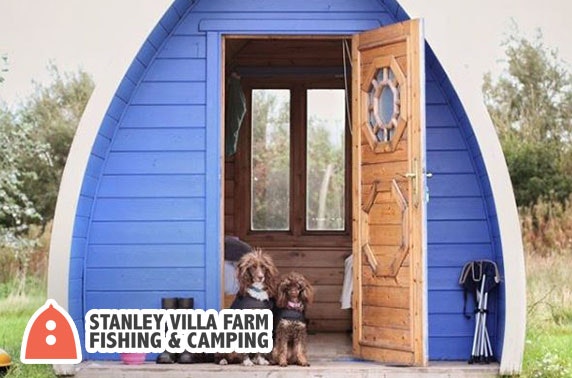Glamping pod stay - from £39