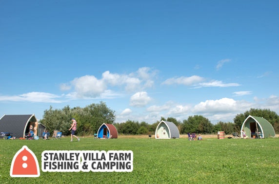 Glamping pod stay - from £39