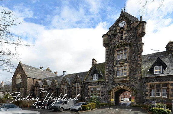4* Stirling Highland Hotel - valid until Dec