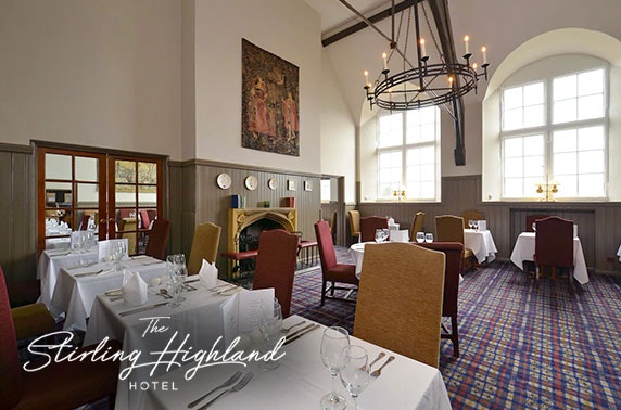 4* Stirling Highland Hotel - valid until Dec