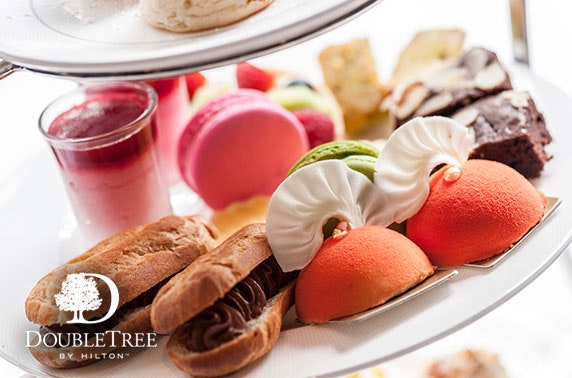 Prosecco afternoon tea at 4* DoubleTree by Hilton