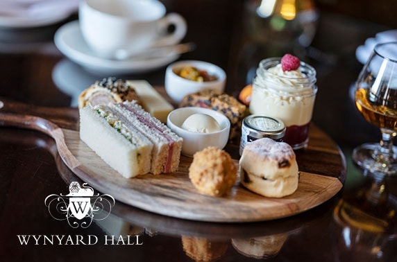 4* Wynyard Hall Prosecco afternoon tea and gardens