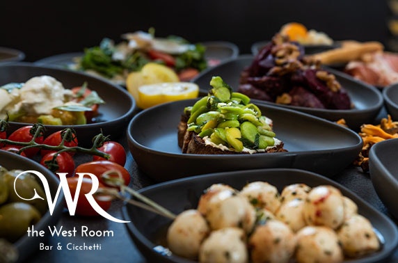 Italian tapas feast at The West Room - from £8pp