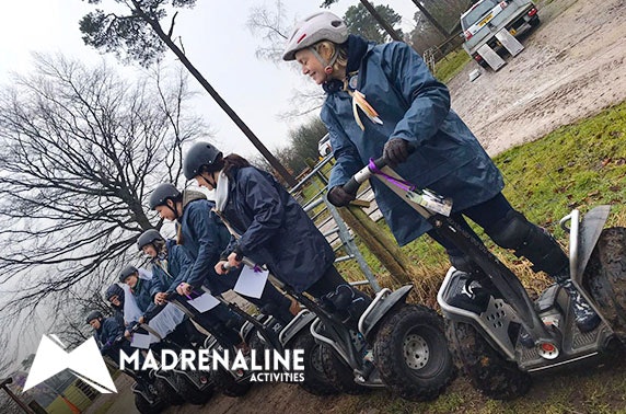 Madrenaline Activity Centre Segway experience - valid 7 days!