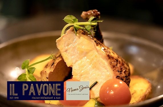 Il Pavone or Nonna Gina’s Italian dining and Prosecco
