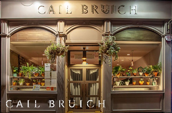 3 AA Rosette Cail Bruich dining