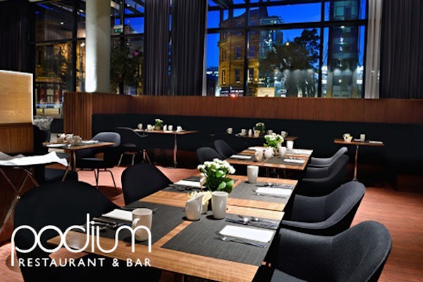 Podium Restaurant, Hilton Manchester
