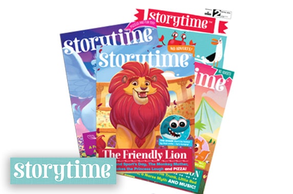 Storytime Magazine subscription - from under £1.70 per month!