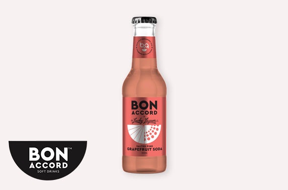 Multi-award-winning Bon Accord Soft Drinks tonic or soda, inc P&P
