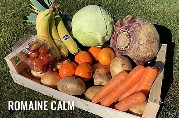 Baking or fresh produce box from Romaine Calm