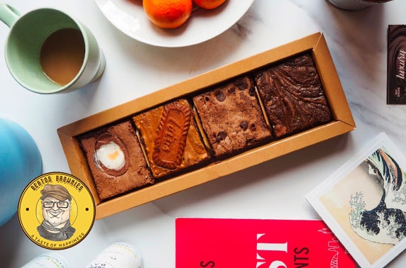 Luxury handmade brownies from Berto's Brownies