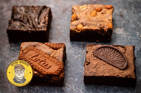 Luxury handmade brownies from Berto's Brownies