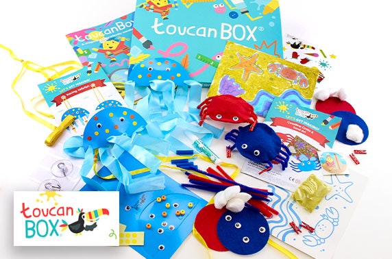 Kids craft box delivered from £5.95
