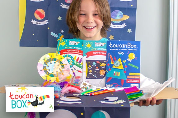Kids craft box delivered from £5.95