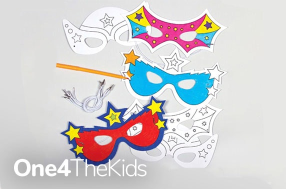 Kids Superhero or Princess activity pack - free delivery!