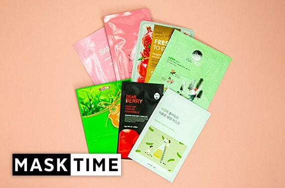 Korean sheet masks - from under £1.50 per mask!