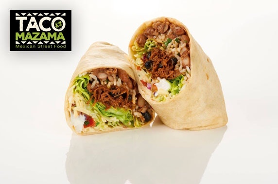 Taco Mazama takeaway - burritos, fajitas or quesadillas!