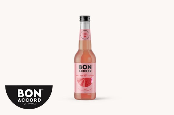 Bon Accord Cream Soda, Pink Grapefruit & Bona-Cola soft drinks