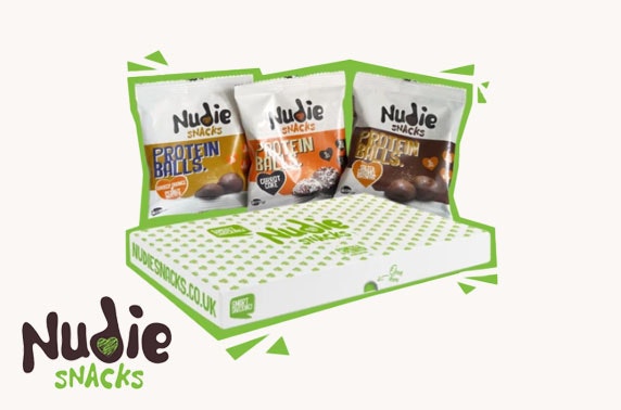 Nudie snacks from £10 - inc. delivery