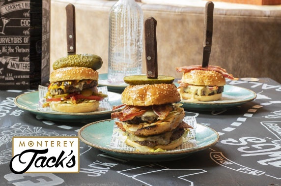 Takeaway burgers & cocktails from award-winning Monterey Jacks
