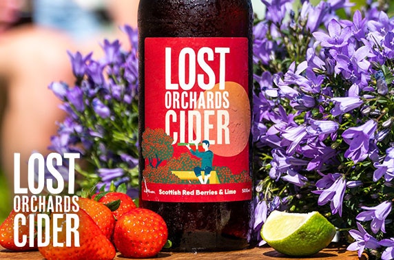 Cases of cider from Lost Orchards Cider - free UK P&P