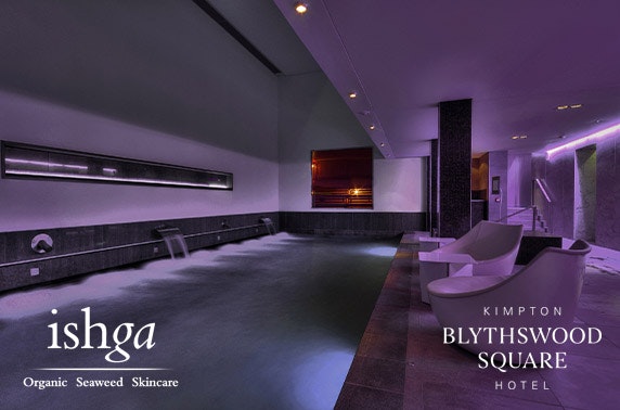 ishga products and Blythswood Spa voucher