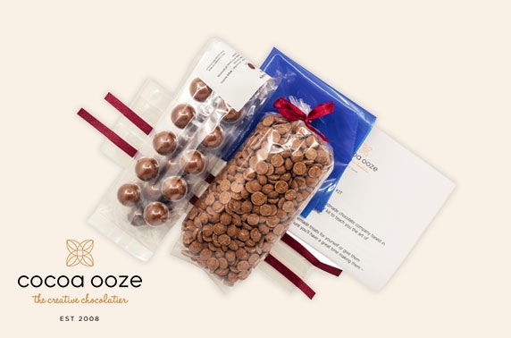 Cocoa Ooze chocolate truffle making kit