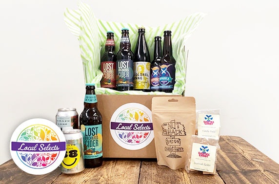 Beer & cider or gin treat box