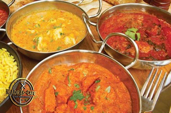 Takeaway or sit-in Indian dining - £9.50pp