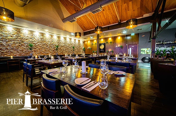 Pier Brasserie dining and wine