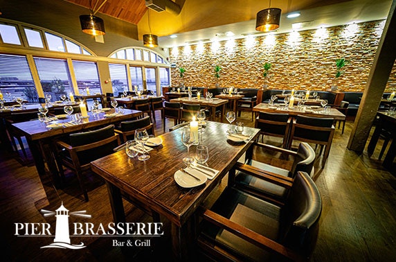 Pier Brasserie dining and wine