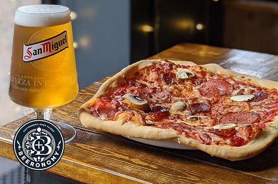 Pizza and drinks - from £6pp