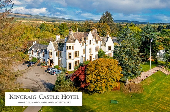4* Kincraig Castle Hotel stay